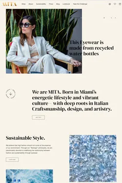 Hosting Company Layout Preview