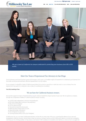 Hosting Company Layout Preview